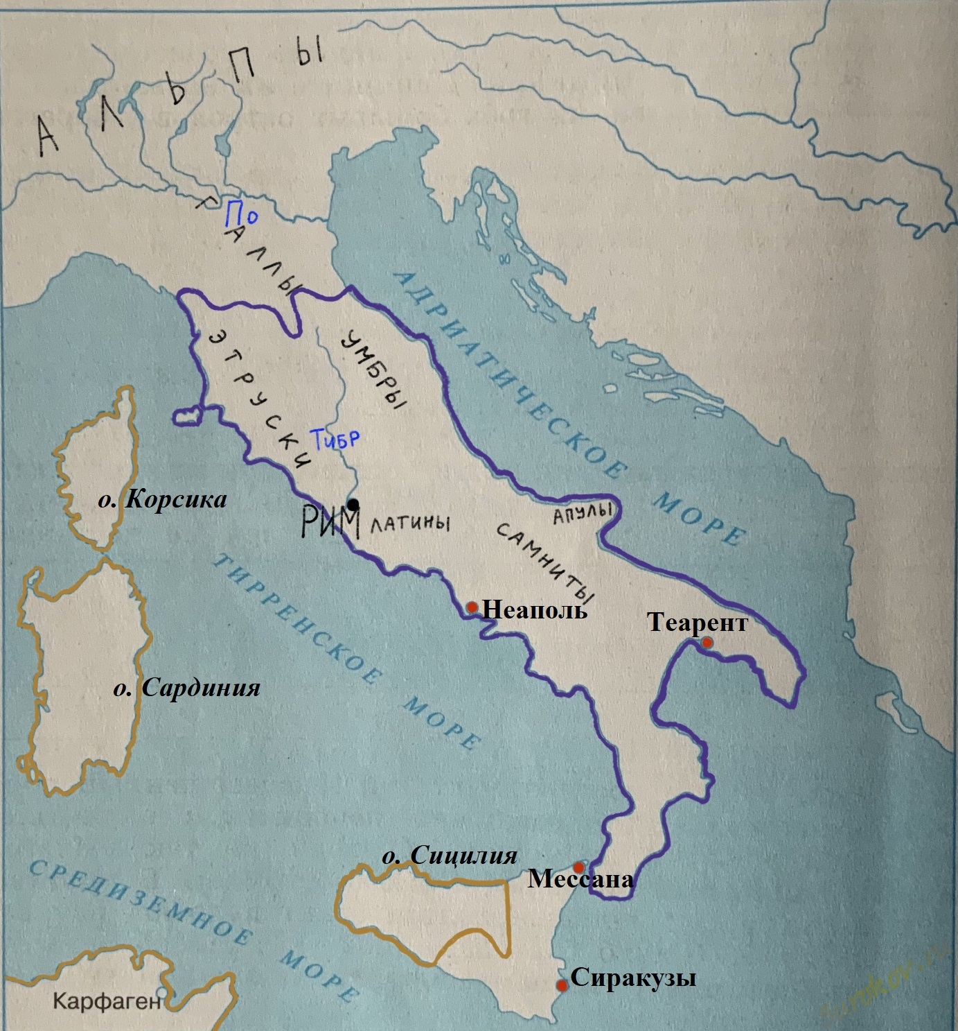 древняя италия